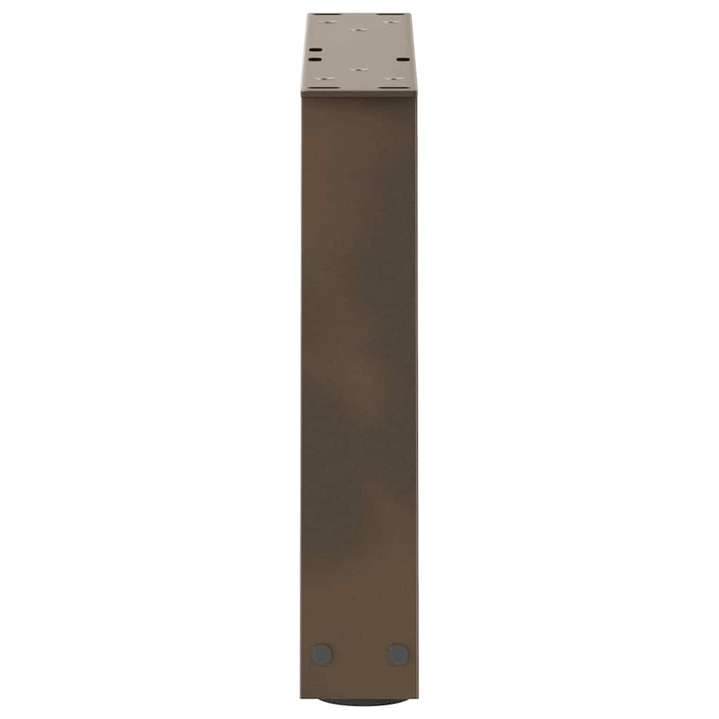Salontafelpoten 2 st V-vormig 40x(30-31,3) cm staal naturel is nu te koop bij PeponiXL, paradijselijk wonen!