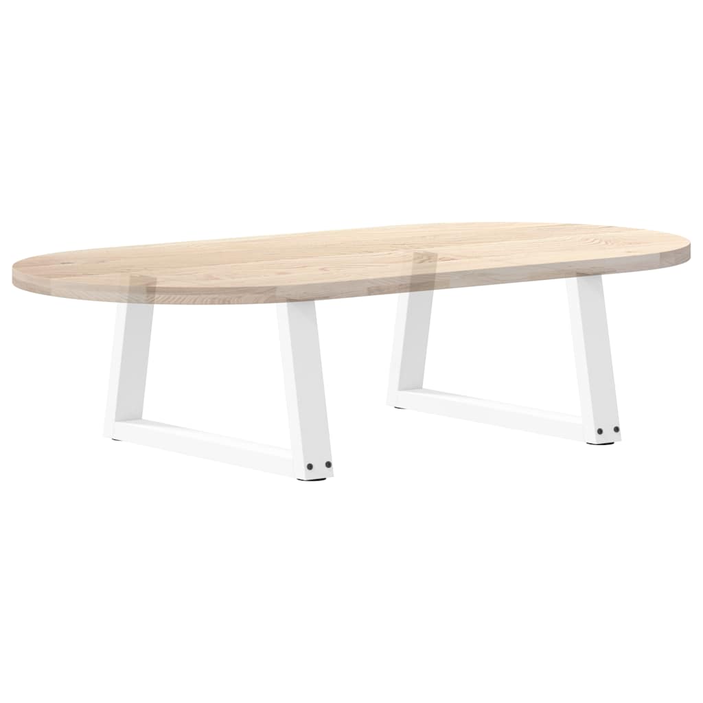 Salontafelpoten 2 st V-vormig 50x(30-31,3) cm staal wit is nu te koop bij PeponiXL, paradijselijk wonen!