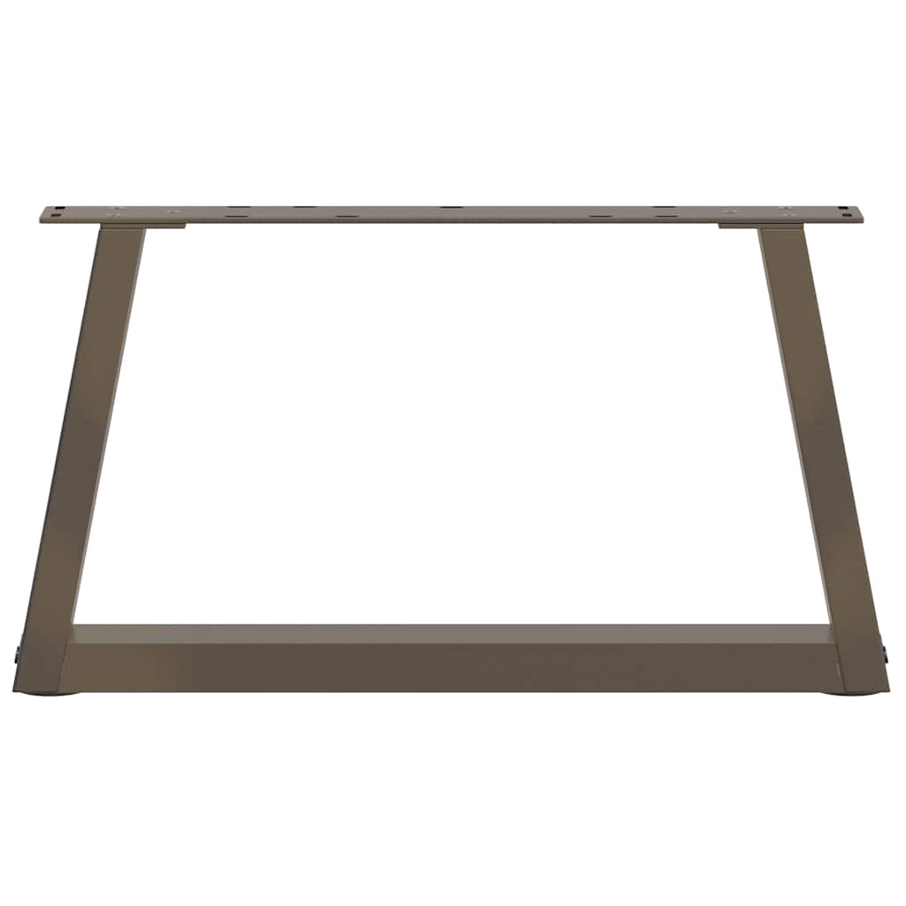 Salontafelpoten 2 st V-vormig 60x(30-31,3) cm staal naturel is nu te koop bij PeponiXL, paradijselijk wonen!