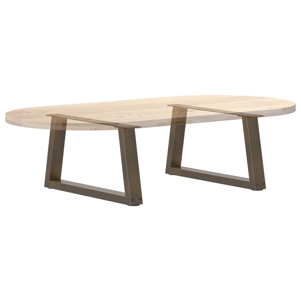 Salontafelpoten 2 st V-vormig 60x(30-31,3) cm staal naturel is nu te koop bij PeponiXL, paradijselijk wonen!