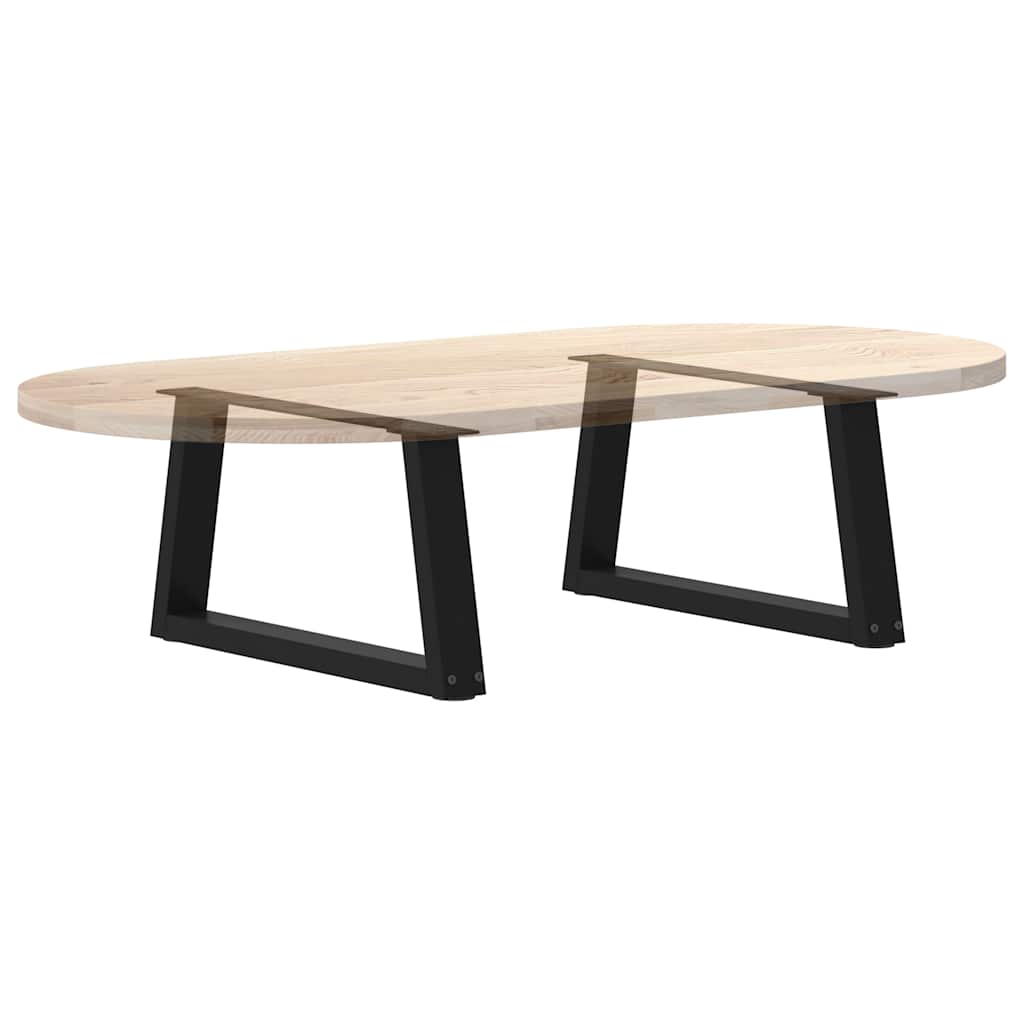 Salontafelpoten 2 st V-vormig 70x(30-31,3) cm staal zwart is nu te koop bij PeponiXL, paradijselijk wonen!