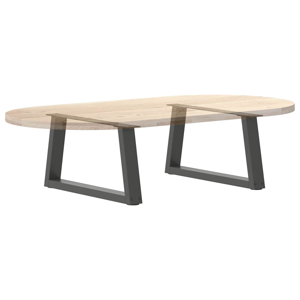 Salontafelpoten 2 st V-vormig 70x(30-31,3) cm staal antraciet is nu te koop bij PeponiXL, paradijselijk wonen!
