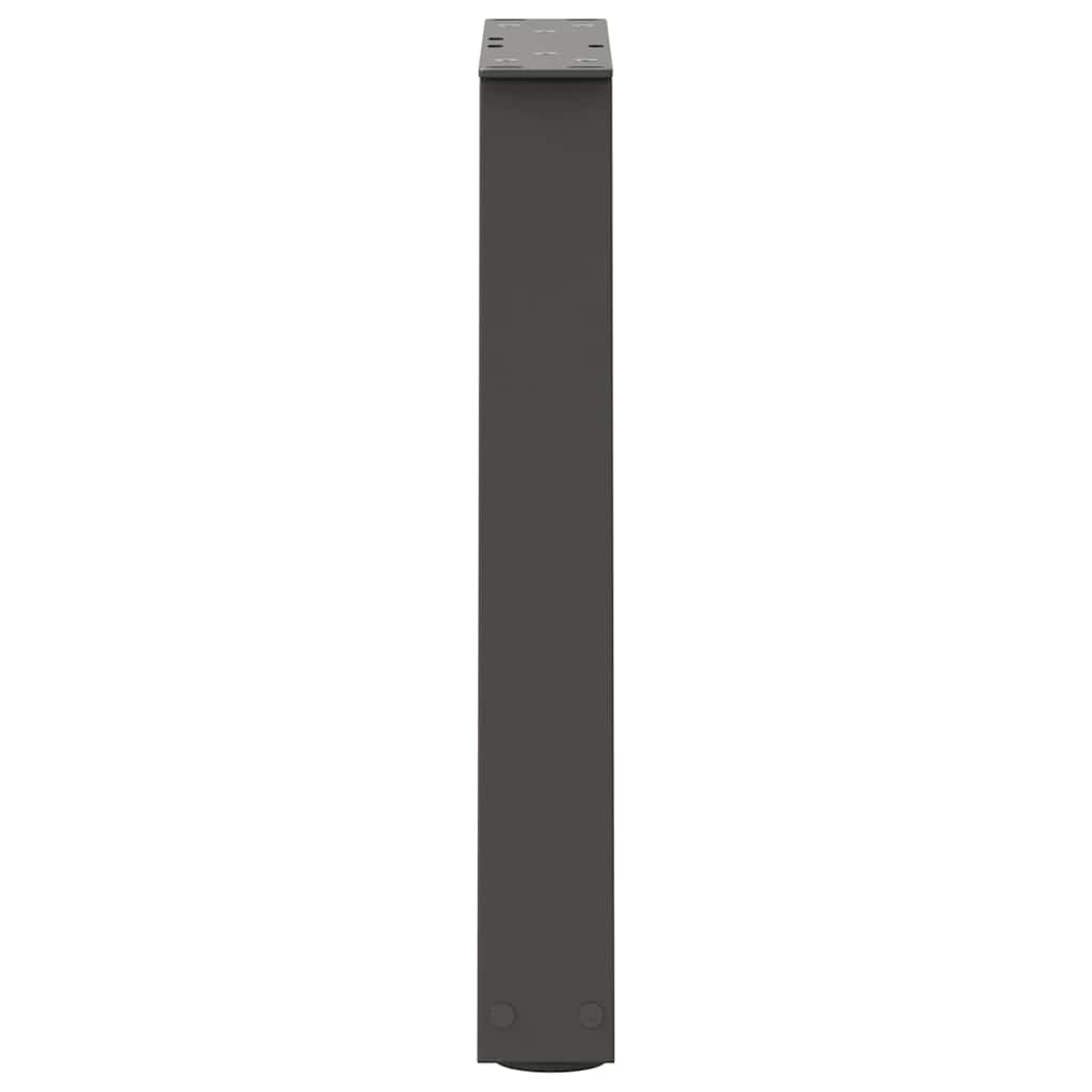 Salontafelpoten 2 st V-vormig 28x(42-43,3) cm staal antraciet is nu te koop bij PeponiXL, paradijselijk wonen!