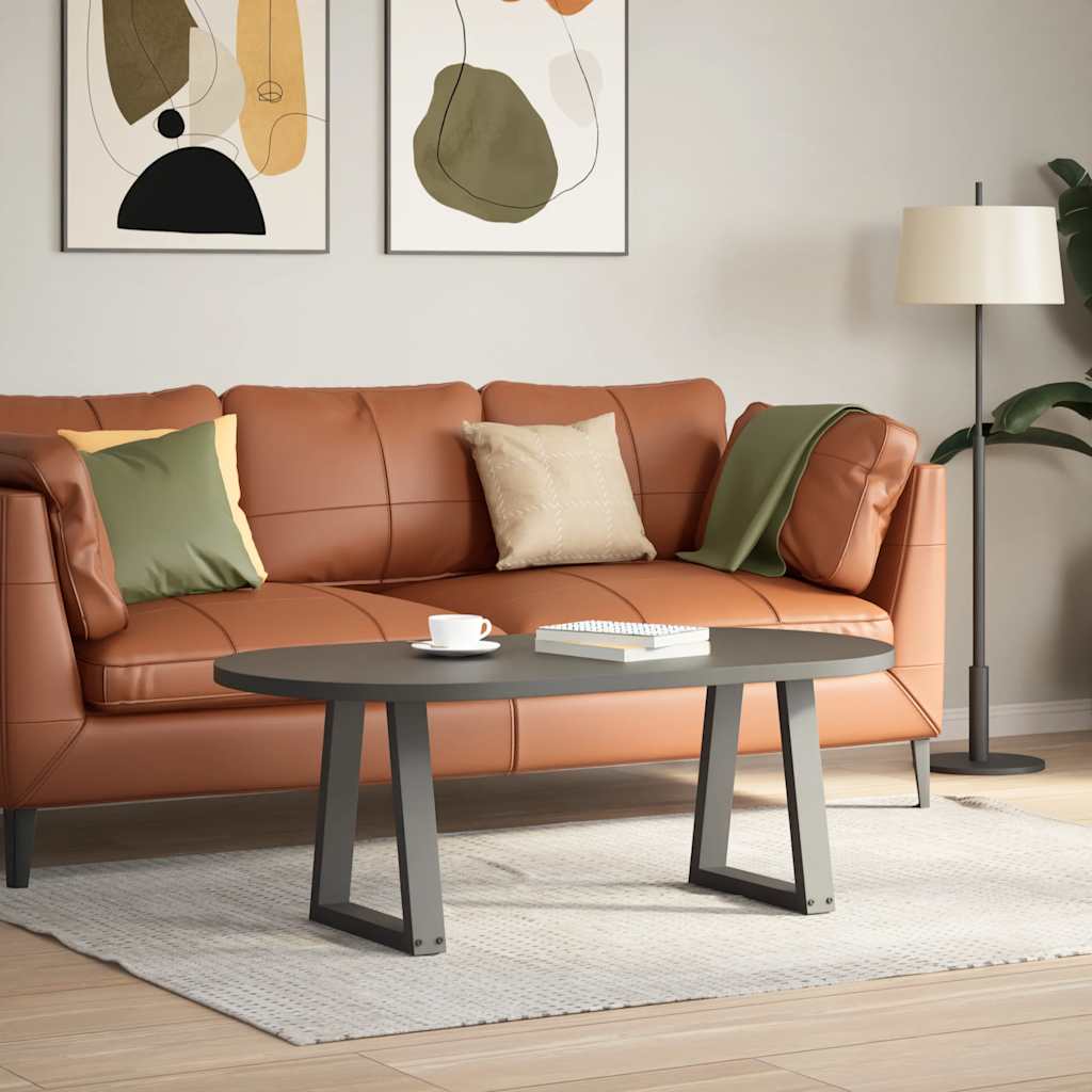 Salontafelpoten 2 st V-vormig 38x(42-43,3) cm staal antraciet is nu te koop bij PeponiXL, paradijselijk wonen!