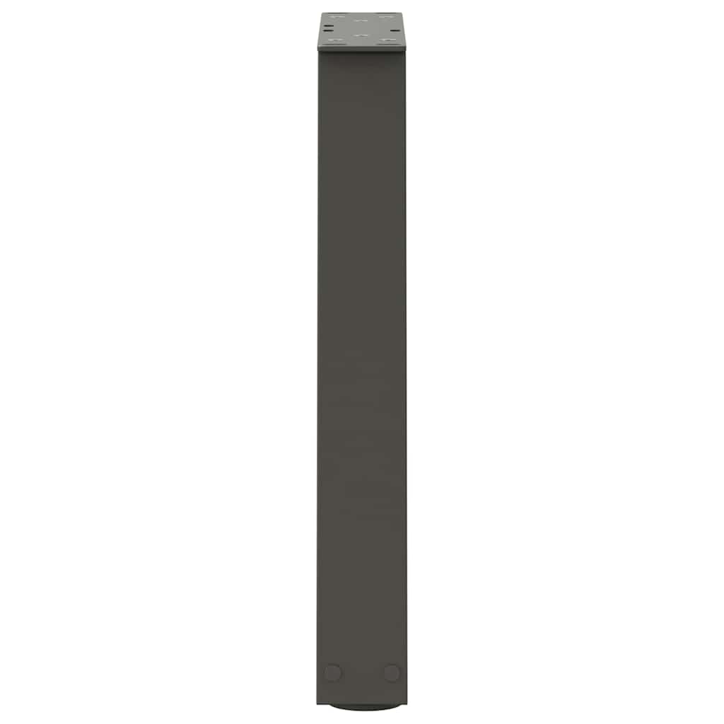 Salontafelpoten 2 st V-vormig 38x(42-43,3) cm staal antraciet is nu te koop bij PeponiXL, paradijselijk wonen!
