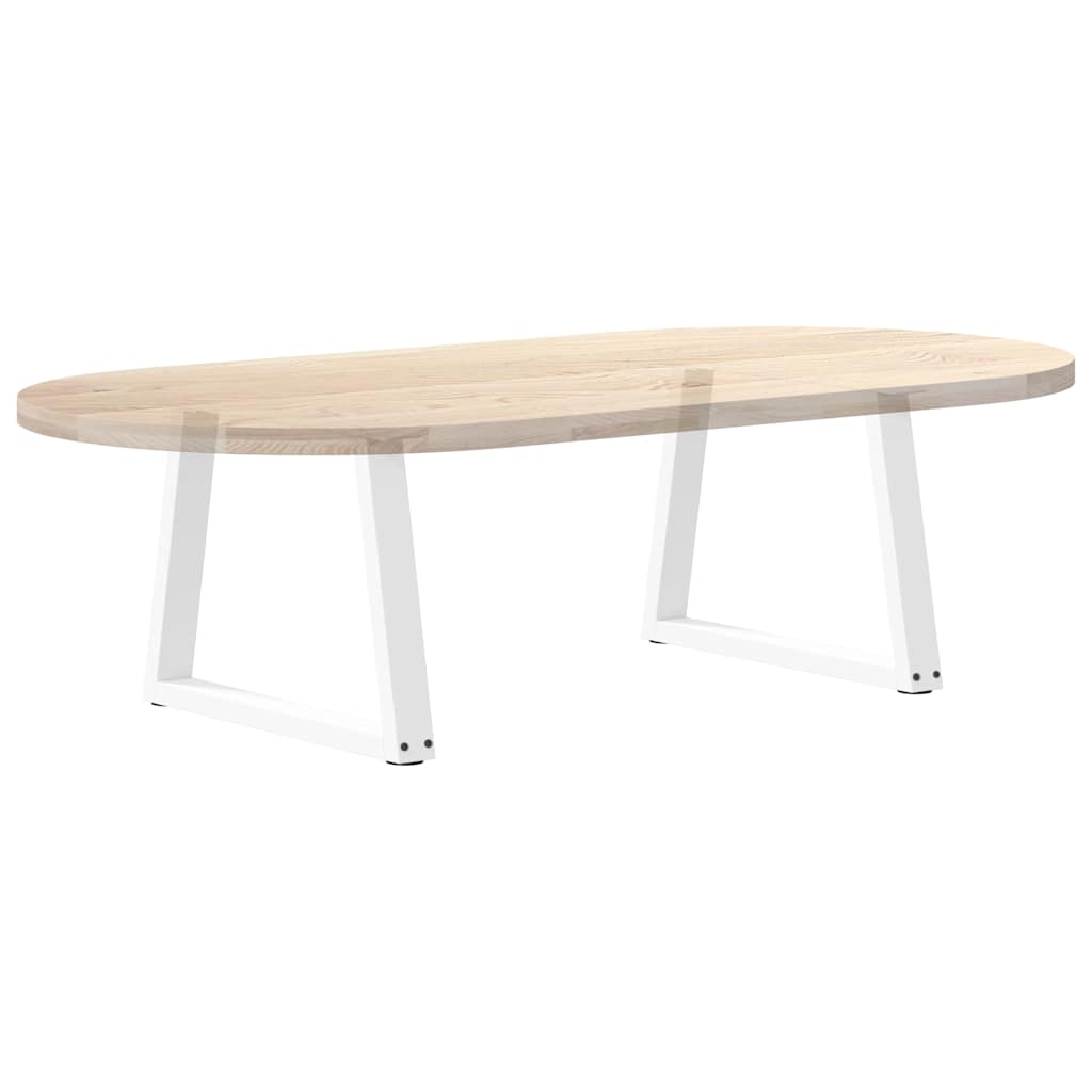 Salontafelpoten 2 st V-vormig 50x(42-43,3) cm staal wit is nu te koop bij PeponiXL, paradijselijk wonen!