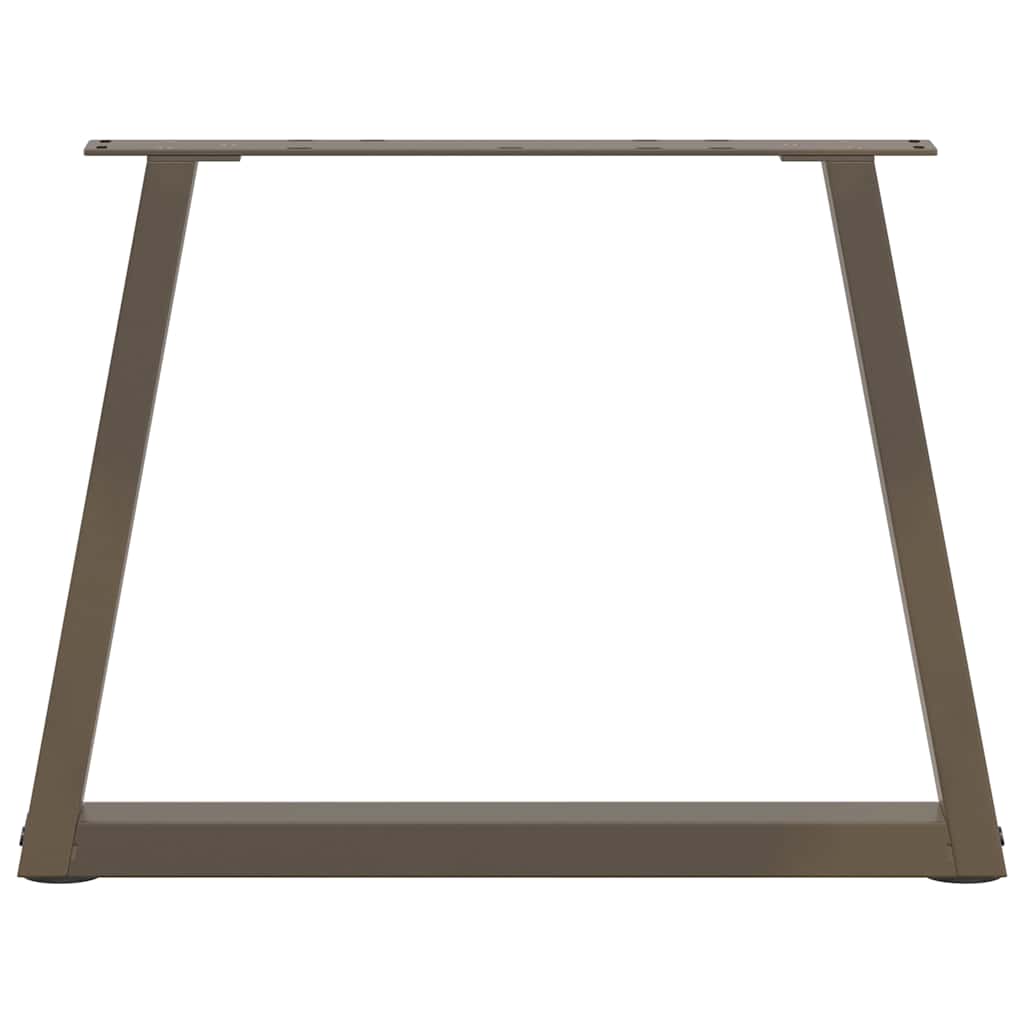 Salontafelpoten 2 st V-vormig 50x(42-43,3) cm staal naturel is nu te koop bij PeponiXL, paradijselijk wonen!