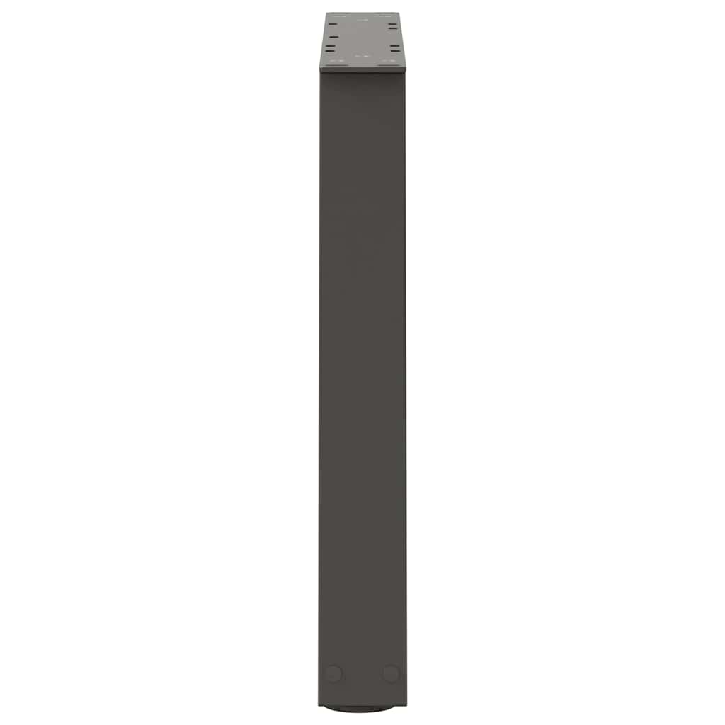 Salontafelpoten 2 st V-vormig 60x(42-43,3) cm staal antraciet is nu te koop bij PeponiXL, paradijselijk wonen!