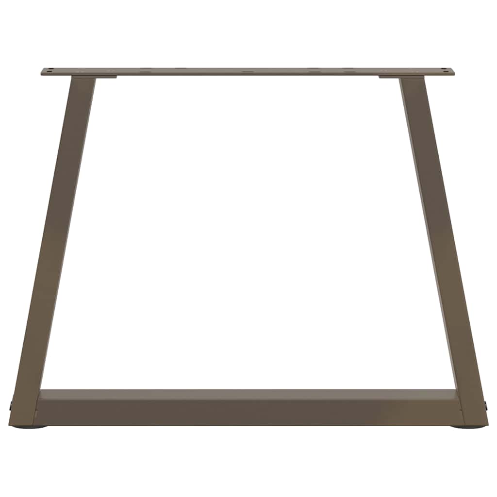 Salontafelpoten 2 st V-vormig 60x(42-43,3) cm staal naturel is nu te koop bij PeponiXL, paradijselijk wonen!