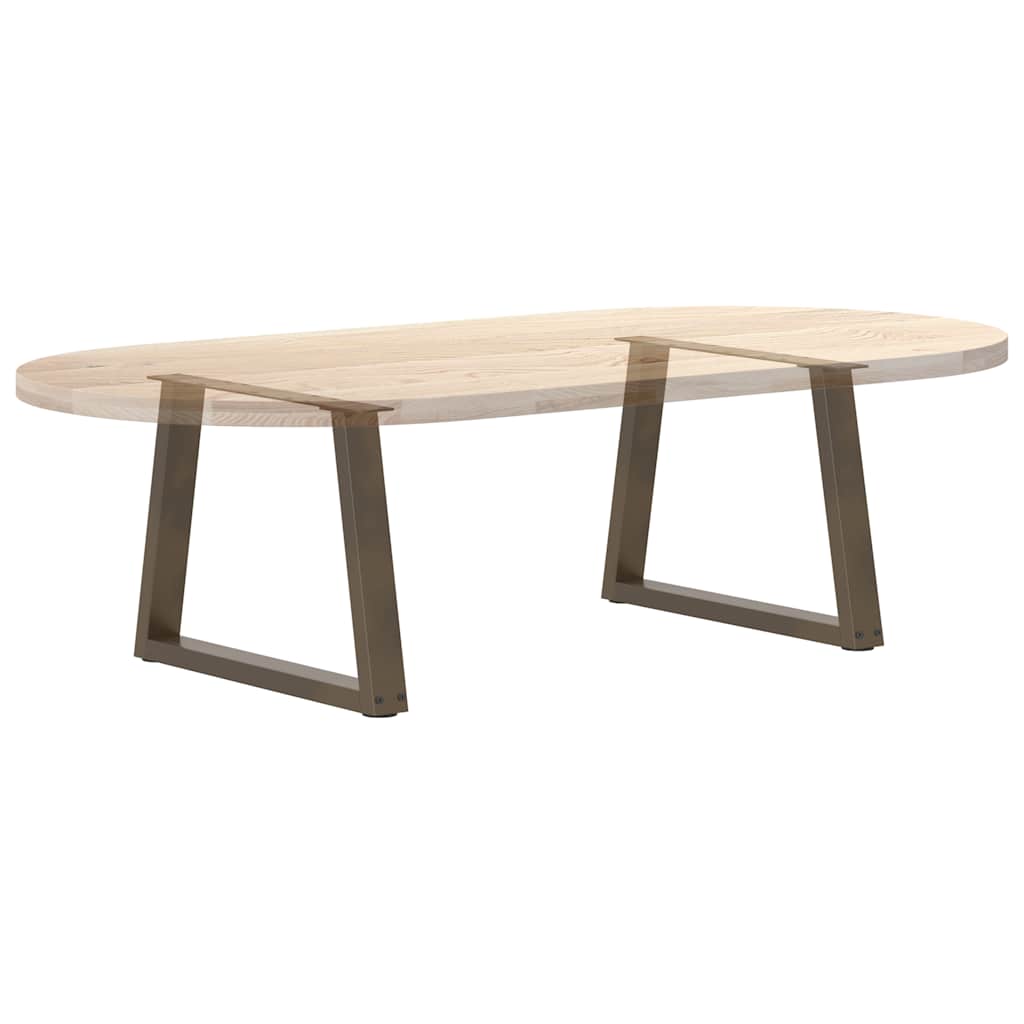 Salontafelpoten 2 st V-vormig 60x(42-43,3) cm staal naturel is nu te koop bij PeponiXL, paradijselijk wonen!