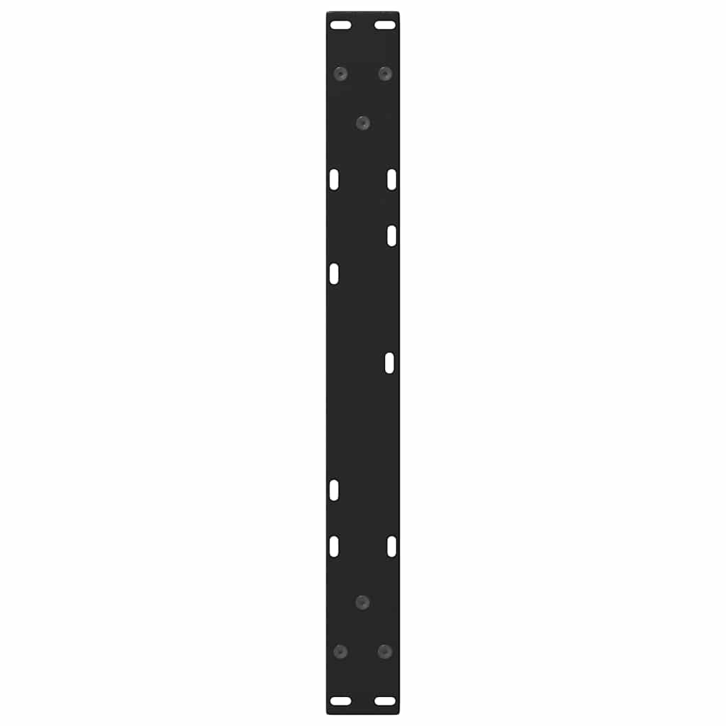 Salontafelpoten 2 st V-vormig 70x(42-43,3) cm staal zwart is nu te koop bij PeponiXL, paradijselijk wonen!