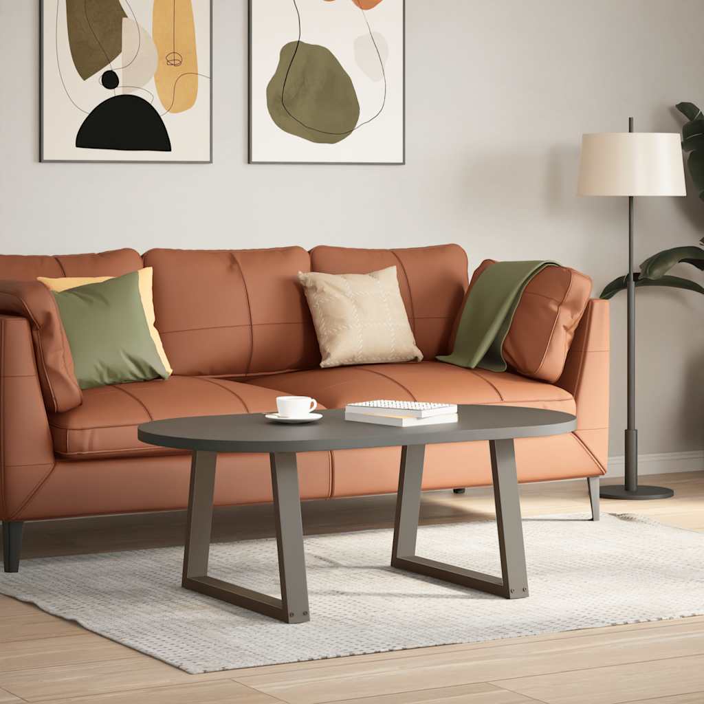 Salontafelpoten 2 st V-vormig 70x(42-43,3) cm staal naturel is nu te koop bij PeponiXL, paradijselijk wonen!