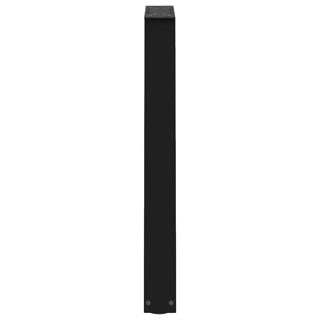 Eettafelpoten 2 st V-vormig 50x(72-73,3) cm staal zwart is nu te koop bij PeponiXL, paradijselijk wonen!