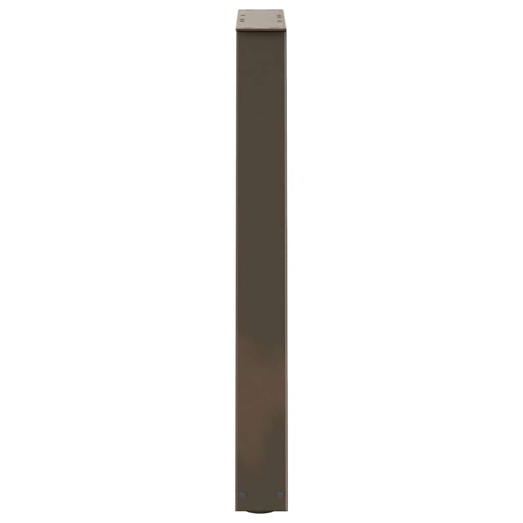 Eettafelpoten 2 st V-vormig 50x(72-73,3) cm staal naturel is nu te koop bij PeponiXL, paradijselijk wonen!