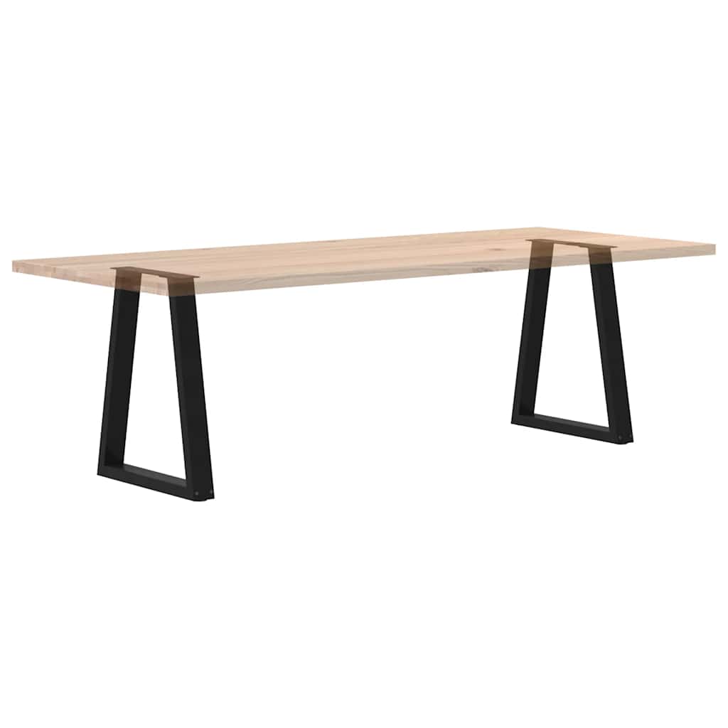 Eettafelpoten 2 st V-vormig 60x(72-73,3) cm staal zwart is nu te koop bij PeponiXL, paradijselijk wonen!