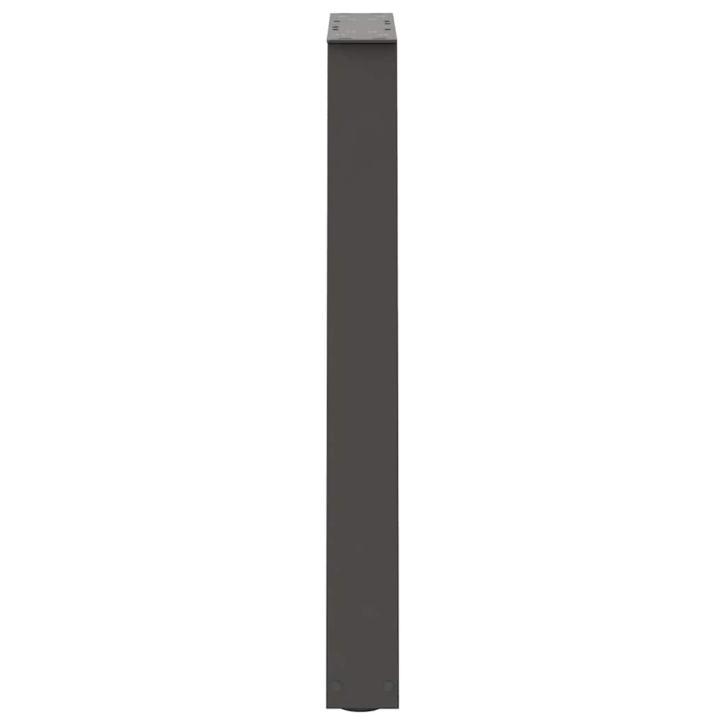 Eettafelpoten 2 st V-vormig 60x(72-73,3) cm staal antraciet is nu te koop bij PeponiXL, paradijselijk wonen!