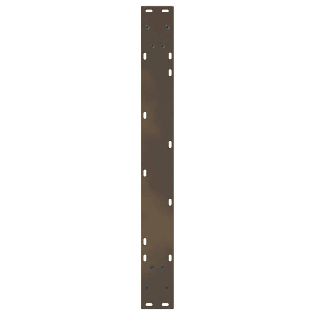 Eettafelpoten 2 st V-vormig 80x(72-73,3) cm staal naturel is nu te koop bij PeponiXL, paradijselijk wonen!