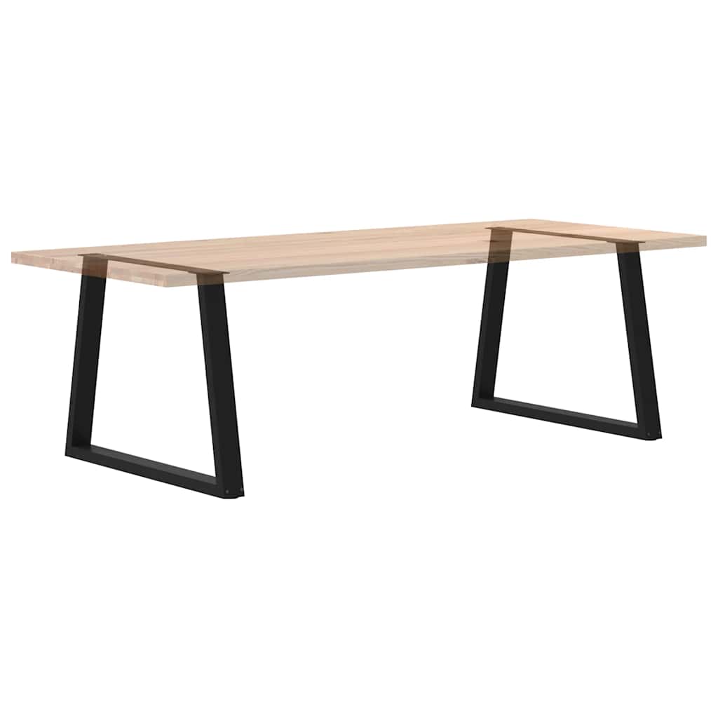 Eettafelpoten 2 st V-vormig 90x(72-73,3) cm staal zwart is nu te koop bij PeponiXL, paradijselijk wonen!