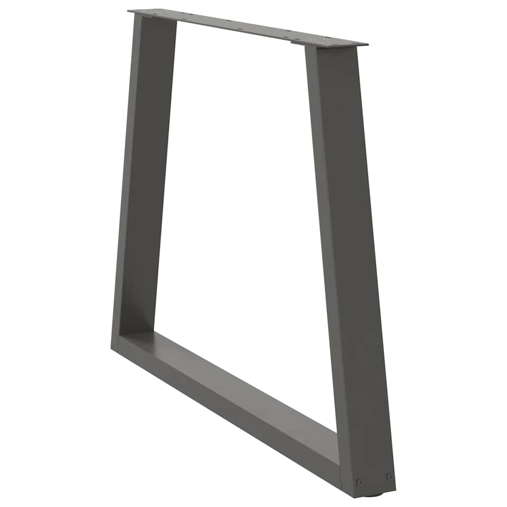 Eettafelpoten 2 st V-vormig 90x(72-73,3) cm staal antraciet is nu te koop bij PeponiXL, paradijselijk wonen!