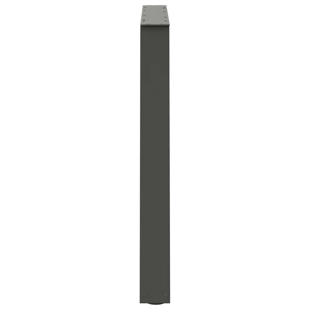 Eettafelpoten 2 st V-vormig 90x(72-73,3) cm staal antraciet is nu te koop bij PeponiXL, paradijselijk wonen!