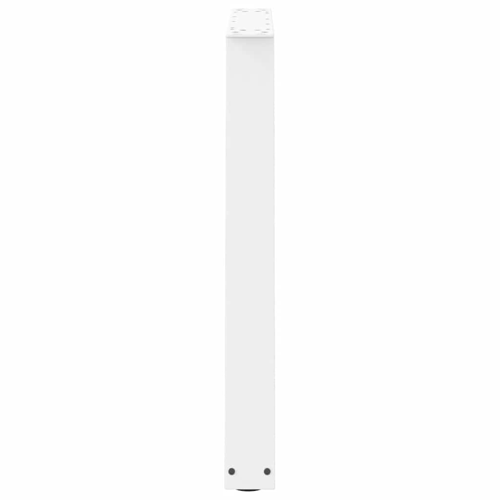 Eettafelpoten 3 st V-vormig 70x(72-73,3) cm staal wit is nu te koop bij PeponiXL, paradijselijk wonen!