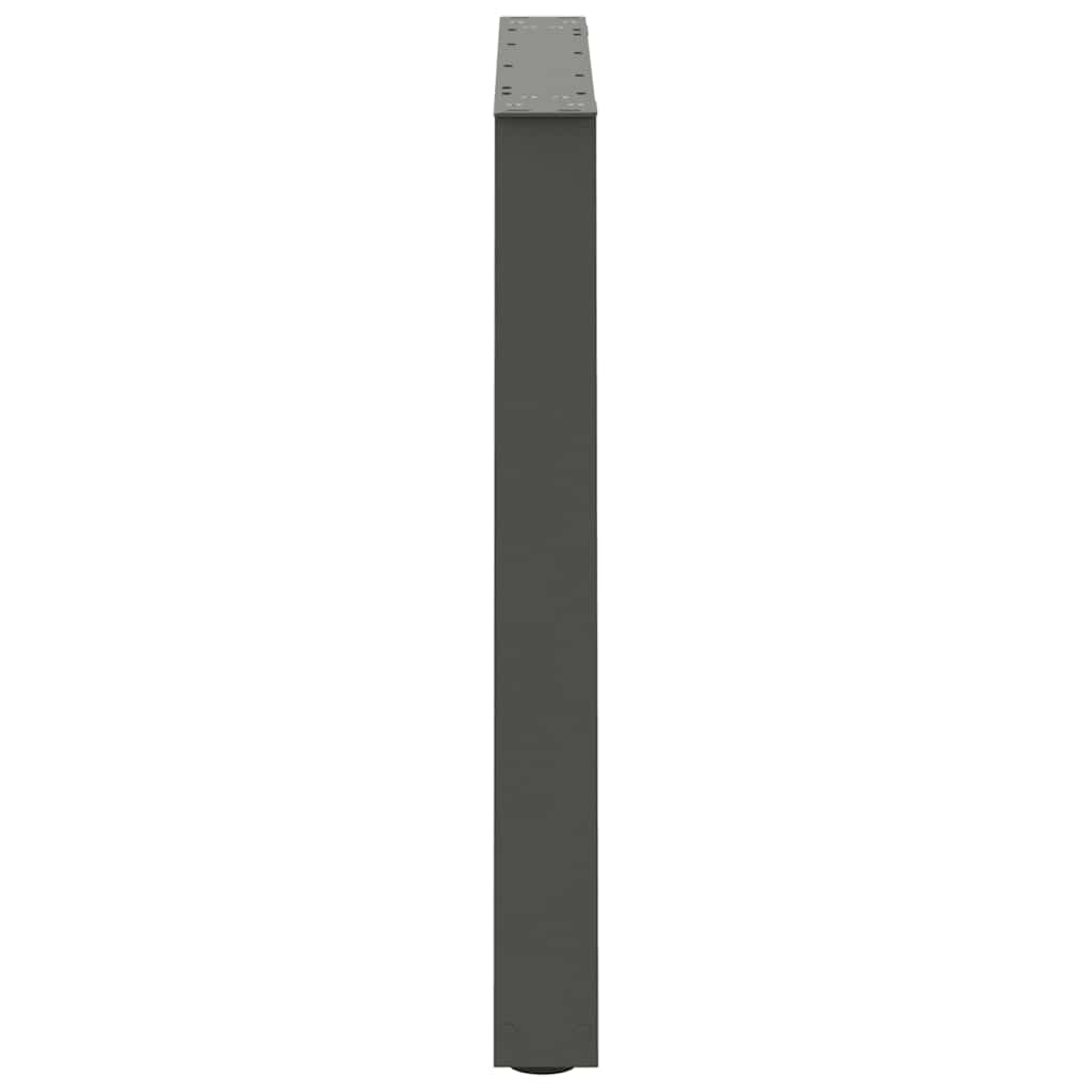 Eettafelpoten 3 st V-vormig 70x(72-73,3) cm staal antraciet is nu te koop bij PeponiXL, paradijselijk wonen!