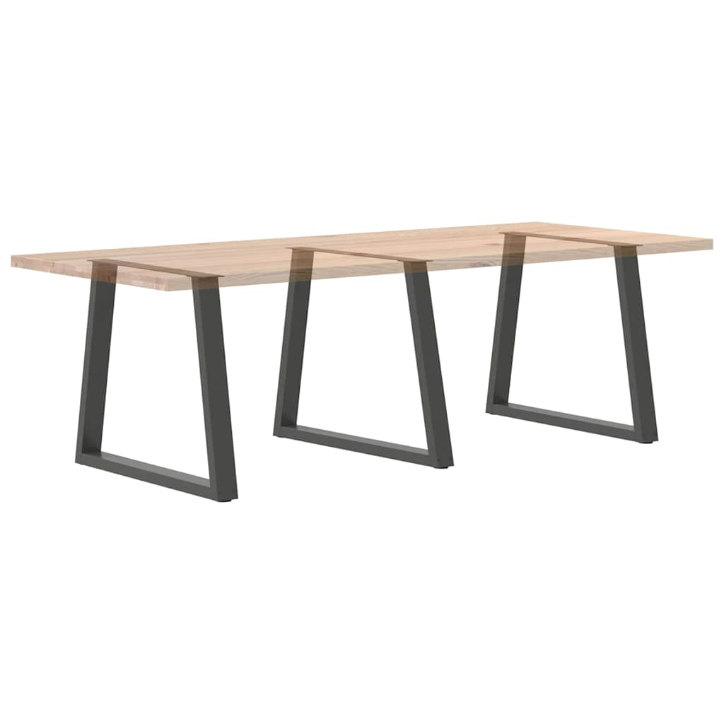 Eettafelpoten 3 st V-vormig 70x(72-73,3) cm staal antraciet is nu te koop bij PeponiXL, paradijselijk wonen!