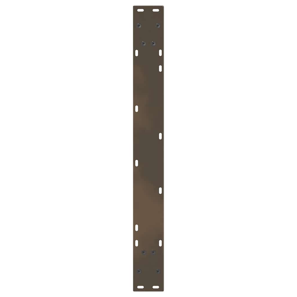 Eettafelpoten 3 st V-vormig 70x(72-73,3) cm staal naturel is nu te koop bij PeponiXL, paradijselijk wonen!