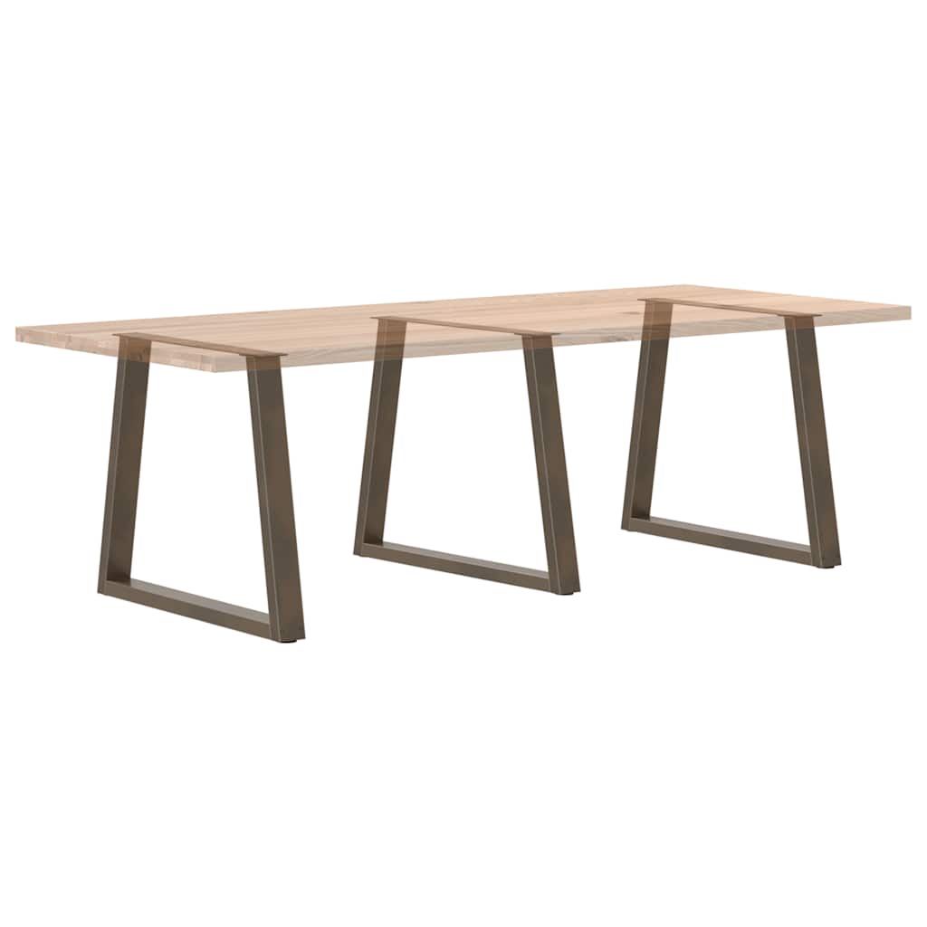 Eettafelpoten 3 st V-vormig 70x(72-73,3) cm staal naturel is nu te koop bij PeponiXL, paradijselijk wonen!