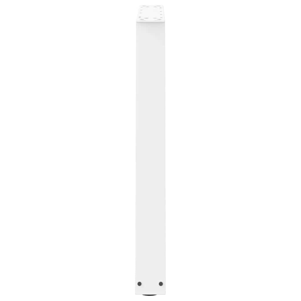 Eettafelpoten 3 st V-vormig 80x(72-73,3) cm staal wit is nu te koop bij PeponiXL, paradijselijk wonen!