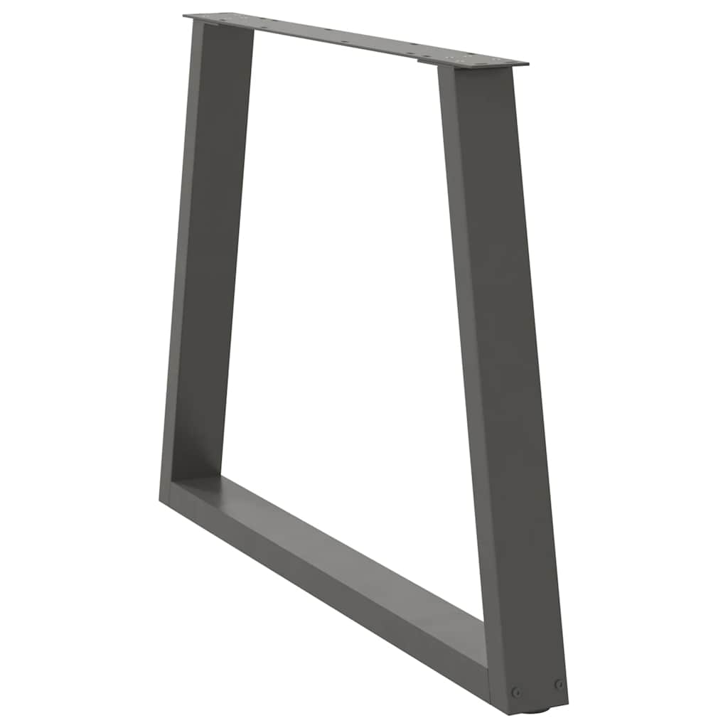 Eettafelpoten 3 st V-vormig 90x(72-73,3) cm staal antraciet is nu te koop bij PeponiXL, paradijselijk wonen!