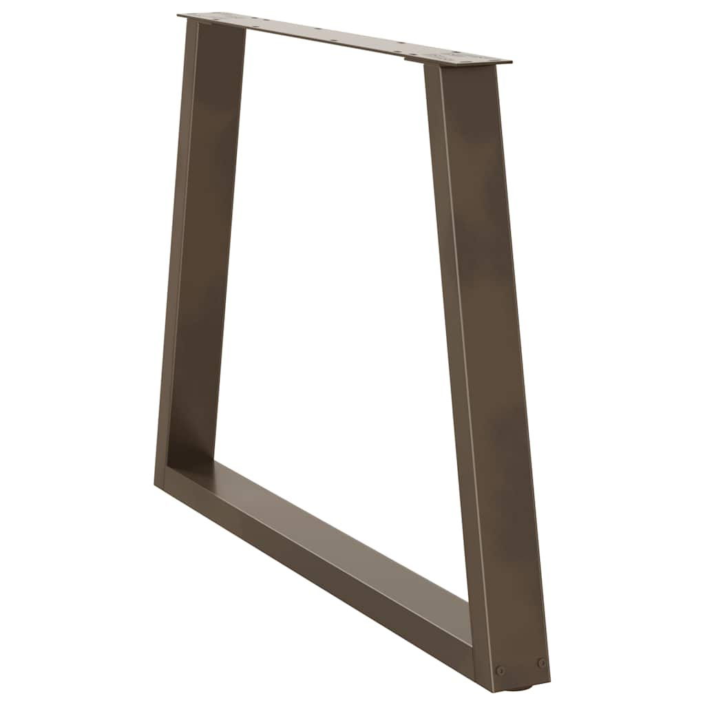 Eettafelpoten 3 st V-vormig 90x(72-73,3) cm staal naturel is nu te koop bij PeponiXL, paradijselijk wonen!
