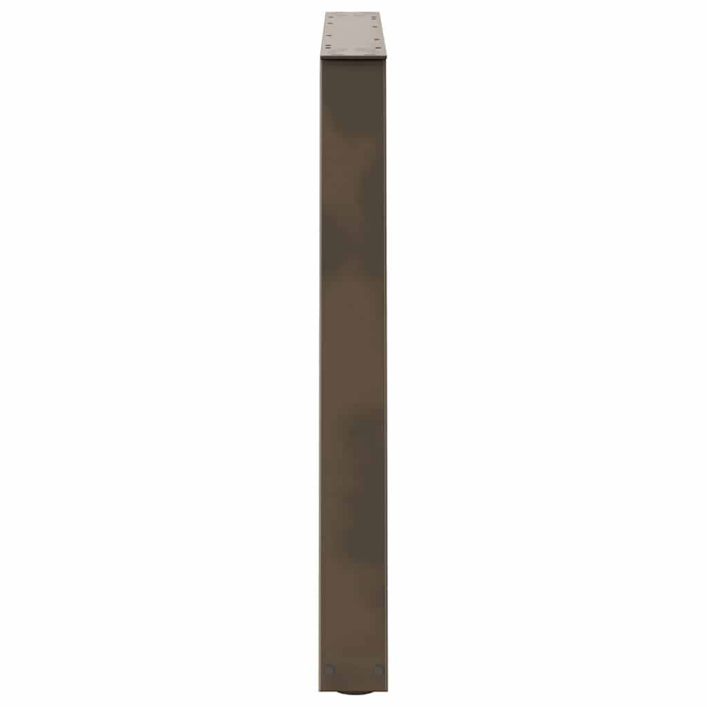 Eettafelpoten 3 st V-vormig 90x(72-73,3) cm staal naturel is nu te koop bij PeponiXL, paradijselijk wonen!
