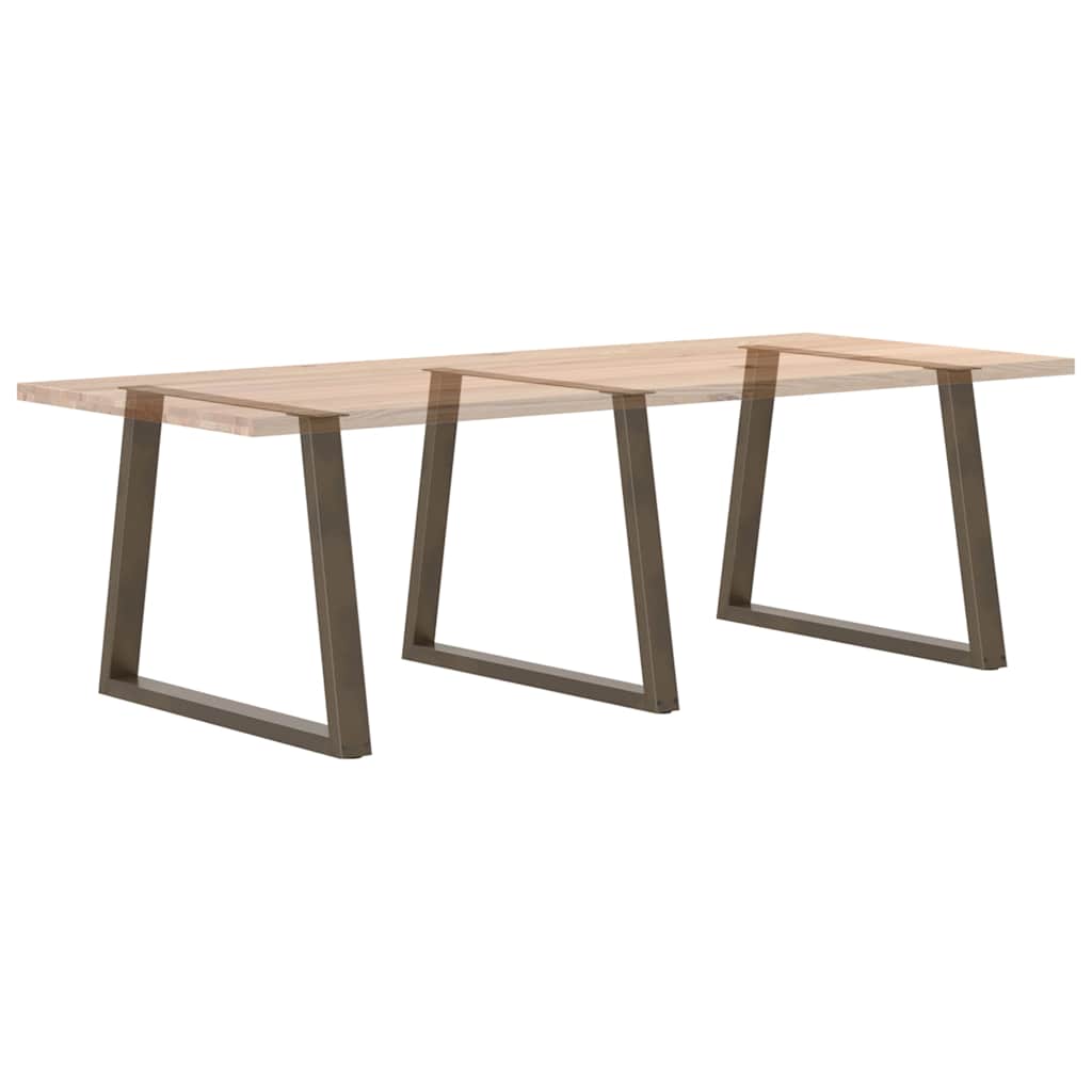 Eettafelpoten 3 st V-vormig 90x(72-73,3) cm staal naturel is nu te koop bij PeponiXL, paradijselijk wonen!