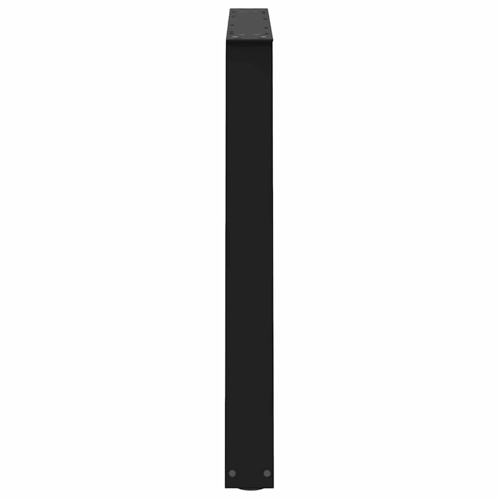 Eettafelpoten 3 st V-vormig 100x(72-73,3) cm staal zwart is nu te koop bij PeponiXL, paradijselijk wonen!