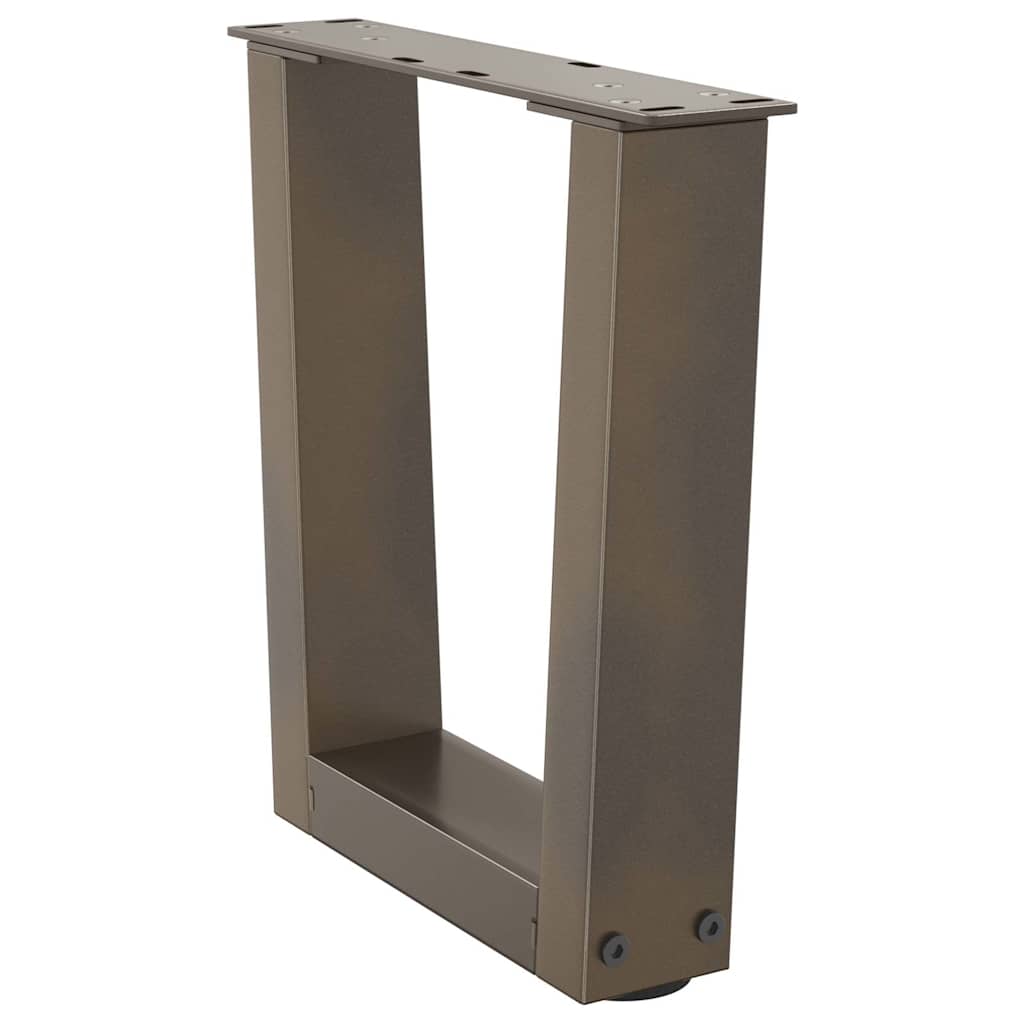 Salontafelpoten 2 st V-vormig 30x(30-31,3) cm staal naturel is nu te koop bij PeponiXL, paradijselijk wonen!