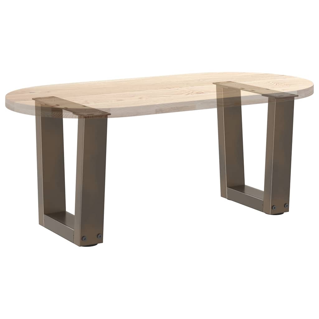 Salontafelpoten 2 st V-vormig 30x(30-31,3) cm staal naturel is nu te koop bij PeponiXL, paradijselijk wonen!