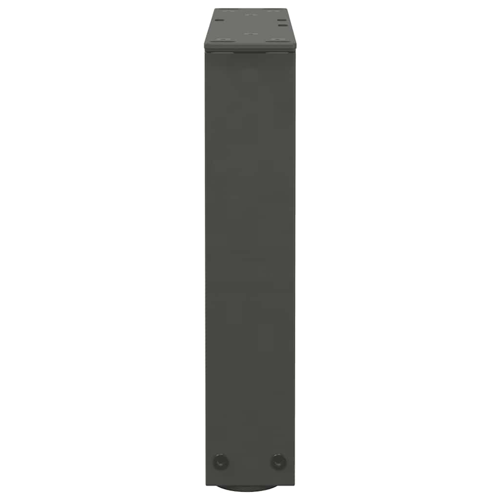Salontafelpoten 2 st V-vormig 40x(30-31,3) cm staal antraciet is nu te koop bij PeponiXL, paradijselijk wonen!