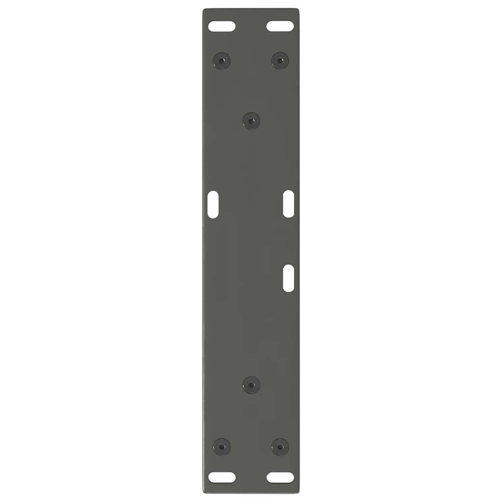 Salontafelpoten 2 st V-vormig 40x(30-31,3) cm staal antraciet is nu te koop bij PeponiXL, paradijselijk wonen!