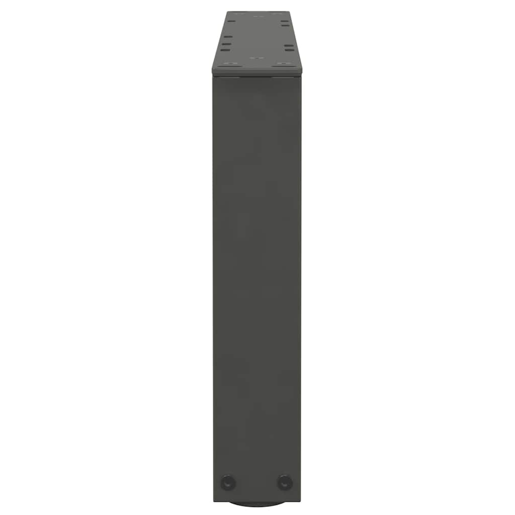 Salontafelpoten 2 st V-vormig 50x(30-31,3) cm staal antraciet is nu te koop bij PeponiXL, paradijselijk wonen!