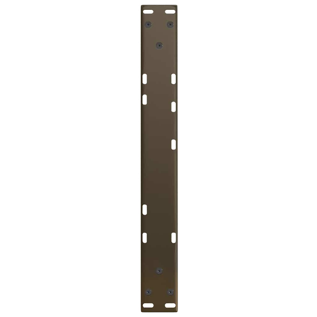 Salontafelpoten 2 st V-vormig 50x(30-31,3) cm staal naturel is nu te koop bij PeponiXL, paradijselijk wonen!