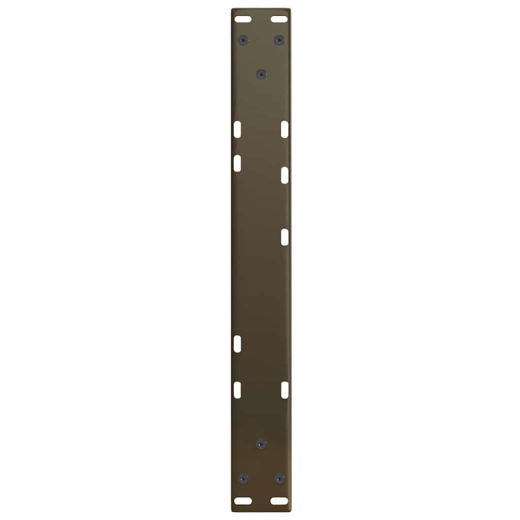 Salontafelpoten 2 st V-vormig 60x(30-31,3) cm staal naturel is nu te koop bij PeponiXL, paradijselijk wonen!