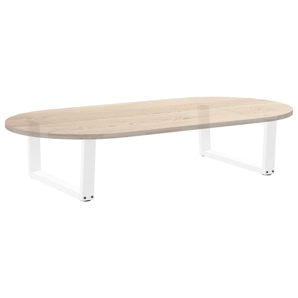 Salontafelpoten 2 st V-vormig 70x(30-31,3) cm staal wit is nu te koop bij PeponiXL, paradijselijk wonen!