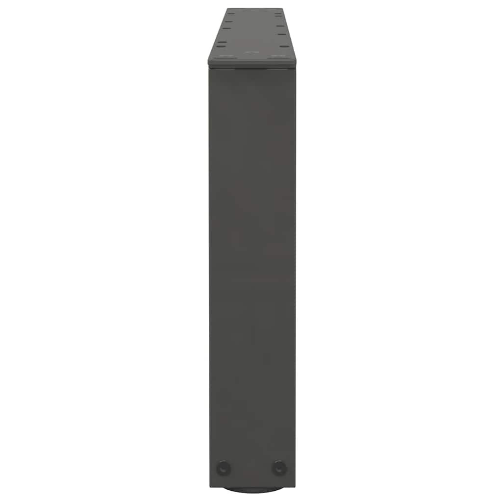 Salontafelpoten 2 st V-vormig 70x(30-31,3) cm staal antraciet is nu te koop bij PeponiXL, paradijselijk wonen!