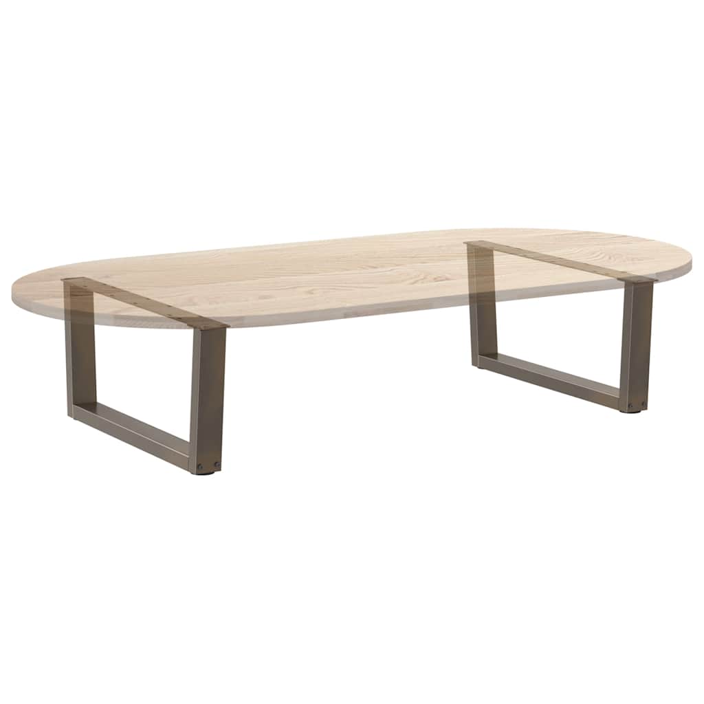 Salontafelpoten 2 st V-vormig 70x(30-31,3) cm staal naturel is nu te koop bij PeponiXL, paradijselijk wonen!