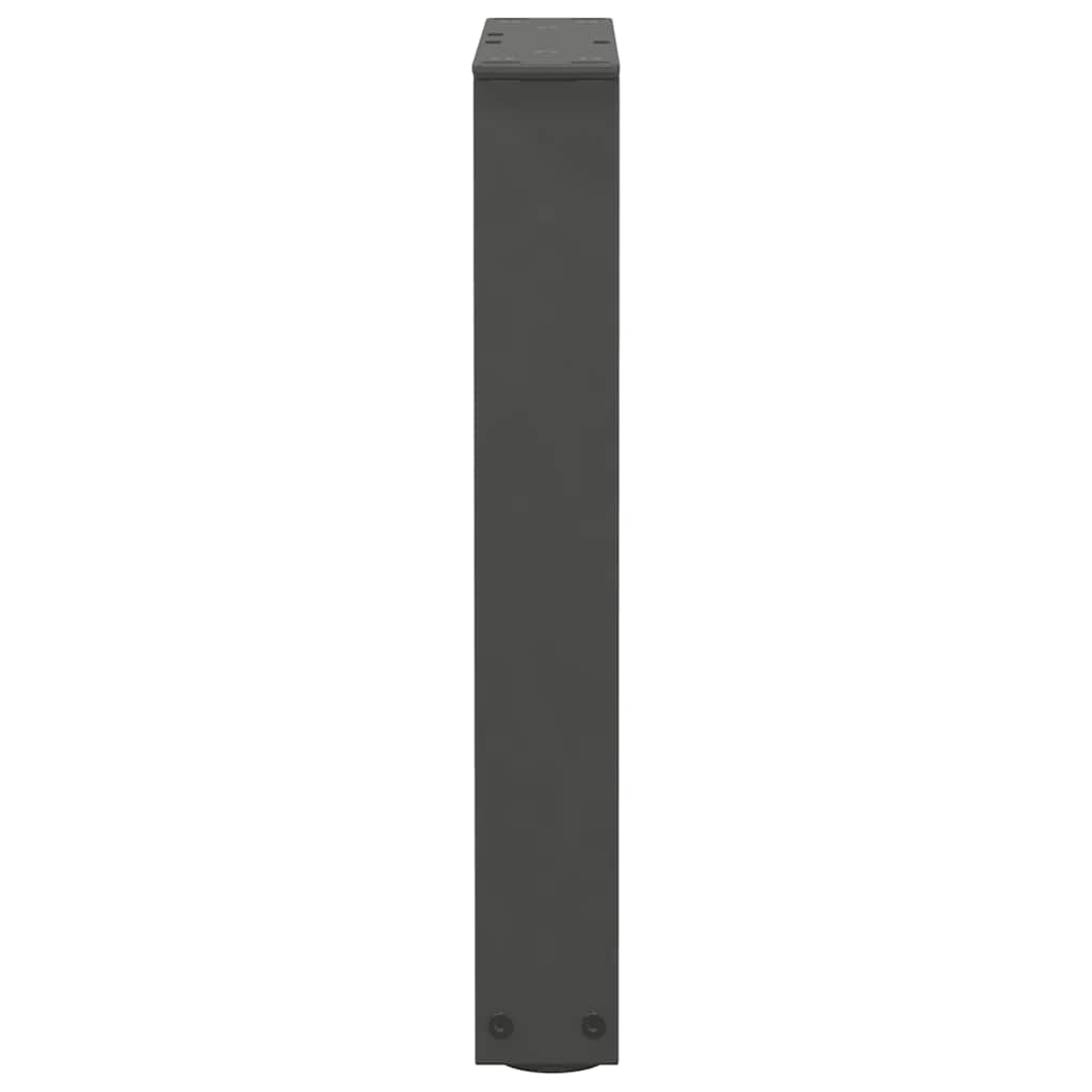 Salontafelpoten 2 st V-vormig 28x(42-43,3) cm staal antraciet is nu te koop bij PeponiXL, paradijselijk wonen!