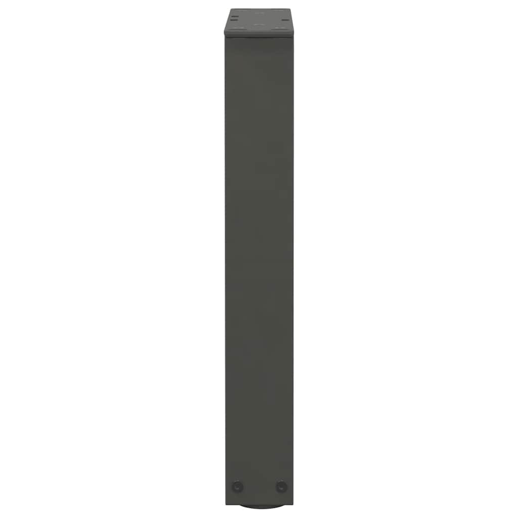 Salontafelpoten 2 st V-vormig 38x(42-43,3) cm staal antraciet is nu te koop bij PeponiXL, paradijselijk wonen!
