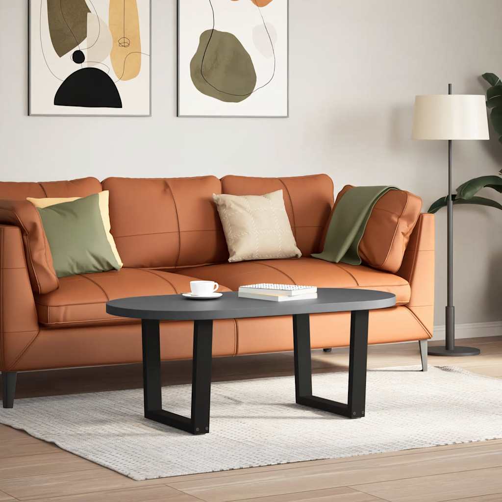 Salontafelpoten 2 st V-vormig 50x(42-43,3) cm staal zwart is nu te koop bij PeponiXL, paradijselijk wonen!