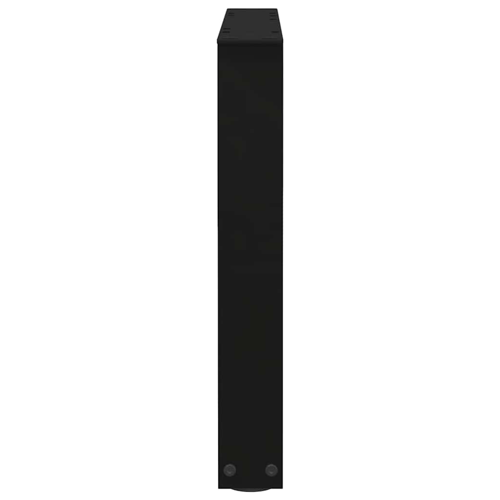 Salontafelpoten 2 st V-vormig 50x(42-43,3) cm staal zwart is nu te koop bij PeponiXL, paradijselijk wonen!