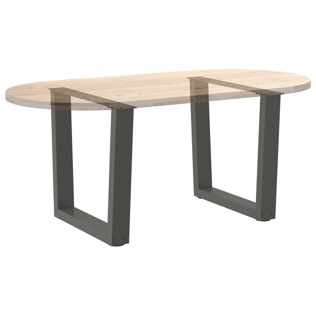 Salontafelpoten 2 st V-vormig 50x(42-43,3) cm staal antraciet is nu te koop bij PeponiXL, paradijselijk wonen!